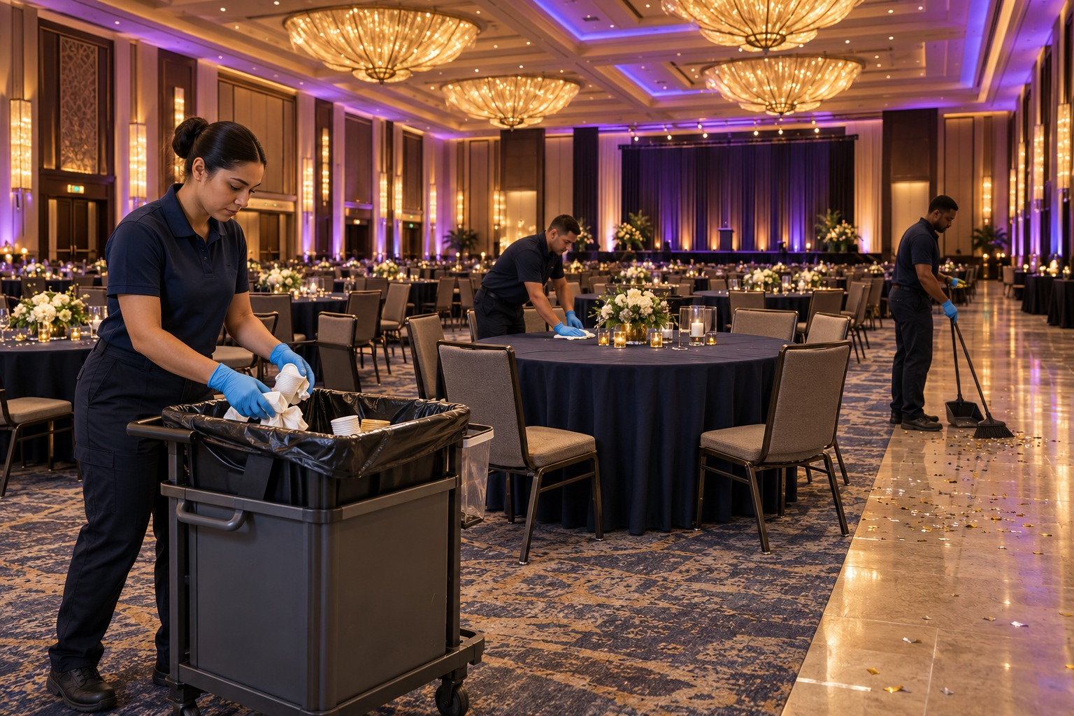 Representative special events & porter services environment